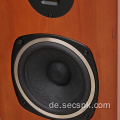 Klassische 2-Wege-Lautsprecherbox aus Holz